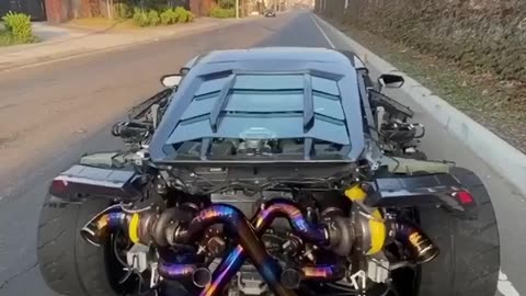 #Modified car and loud exhaust!