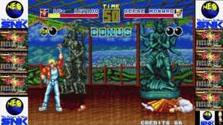 Fatal Fury King of Fighters Neogeo Terry Bogard Playthrough