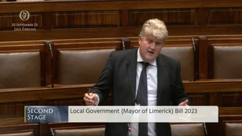 Dáil debate on Mayor of Limerick