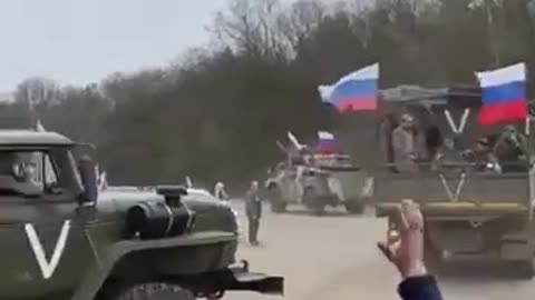 Ukraine War - Russian forces going to the front lines