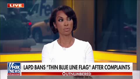LAPD bans 'Thin Blue Line' flag, claiming it supports 'extremist views'