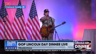 Ted Nugent at the GOP Lincoln Day Dinner in Oakland County, MI