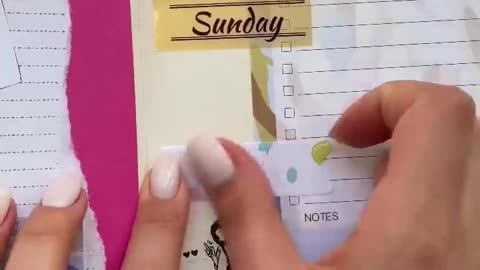 Cute Pink journaling idea 💡