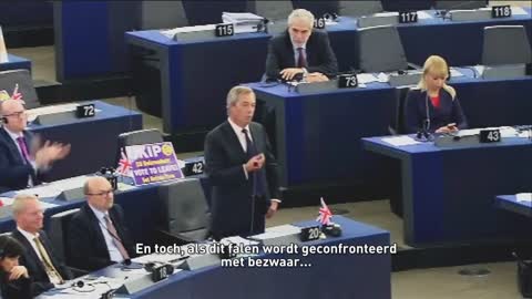 Farage vs. Merkel en Hollande_ Duitsland domineert de EU (ondertiteld) Old but good