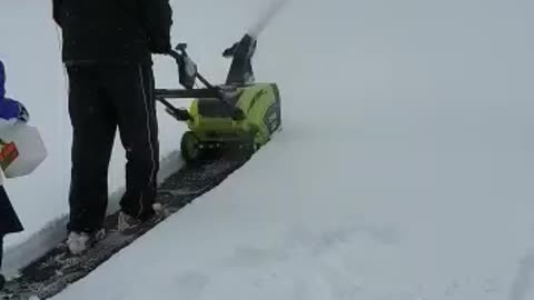 Ryobi snowblower!