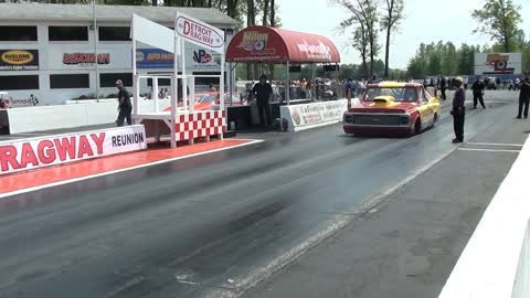 Great Old Time Burnout at Milan Dragway