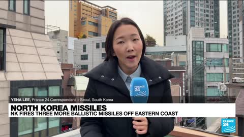 North Korea missile barrage triggers evacuation warnings in Japan