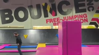 Tripped Up at Trampoline Park