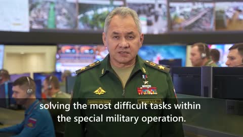 31.12.22 ⚡️ Russian Defence Minister congratulates personnel on upcoming New Year