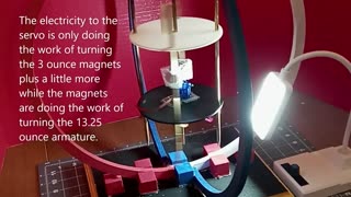 Compass Magnet Motor Demonstrates "Magnetic Work" Effect