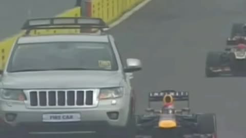 BRO THINKS HE IS THE SAFETY CAR! #viral #f1 #formula 1 #safetycar
