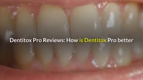 Dentitox Pro| to target gum disease and tooth decay|2021
