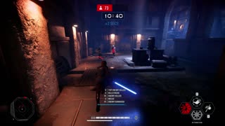 SWBF2 2017: Arcade Onslaught Anakin Skywalker Jabba Palace Gameplay