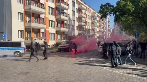 Mehrere Tausend Antifas in Leipzig.