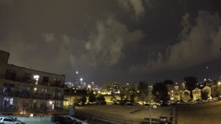 Stunning lighting storm timelapse over Willis Tower