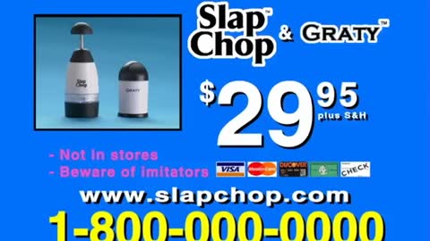 Original Slap Chop Infomercial (Extended) - Vince Offer (SlapChop Guy)