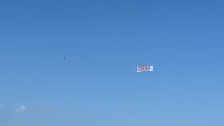 “Prosecute Hunter Biden” banner plane flown over Biden’s Delaware beach house.
