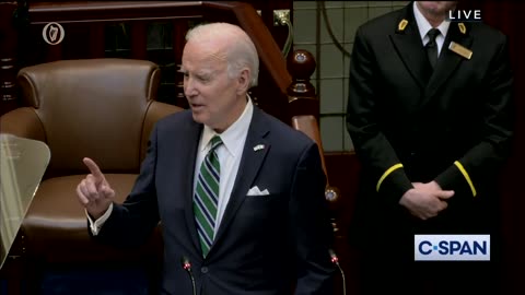 SCREAMIN' JOE: Biden Delivers a Speech in Ireland, Has Unhinged Outburst about "Possibilities'