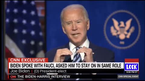 Joe Biden Spoke With “Fauci ”&Told him to Stay !!