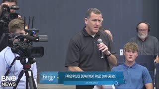 Press Conference | Gunman attacks police officers in Fargo, North Dakota