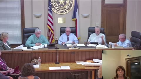 Kerr County Commissioners Court July 22, 2024 - Election system adoption