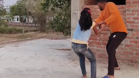 Oxm and nice funny dance and beautiful cute