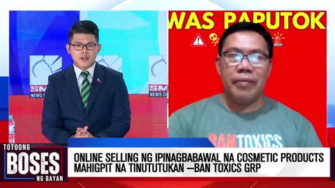 Online selling ng ipinagbabawal na cosmetic products mahigpit na tinututukan —BAN Toxics Group