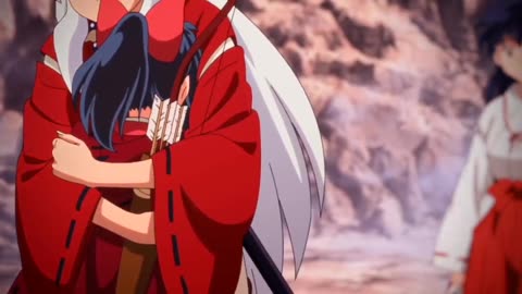 Inuyasha meets moroha English dub inuyasha moroha's renuion cute moments