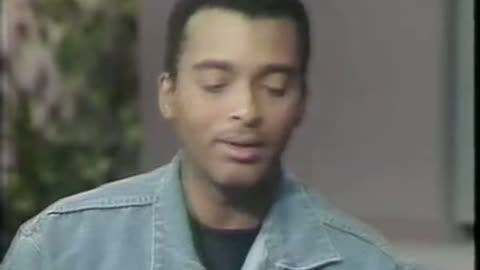 July 21, 1994 - Singer Jon Secada Visits Indianapolis TV Station