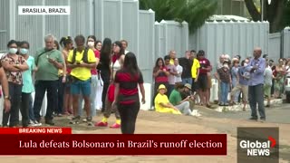 Brazil election: Lula defeats Bolsonaro in presidential comeback