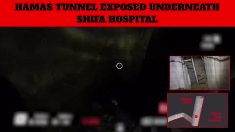 Israel-Hamas War2023 : Hamas tunnel exposed underneath Shifa Hospital