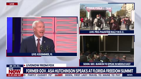 Asa Hutchinson booed over Trump comments at Florida Freedom summit | LiveNOW from FOX