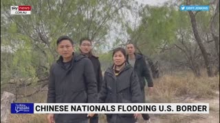 Chinese nationals flooding the US border ‘isn’t making headlines