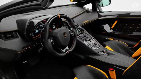 Lamborghini Aventador SV J Carbonado GTS-sound ,Interior and Exterior