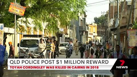 Queensland Police offering $1 million reward over death of Toyah Cordingley in 2018 | 7NEWS