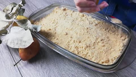 Pear Crumble