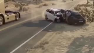 Strange accident