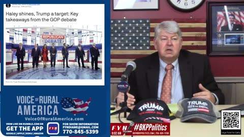 LIVESTREAM - Thursday 9/28 8:00am ET - Voice of Rural America with BKP