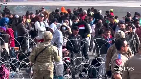 Touring El Paso, Texas, border as National Guard respond to migrants