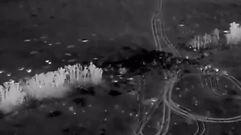 The video was made by an AFU drone during one of the battles in Donbas.