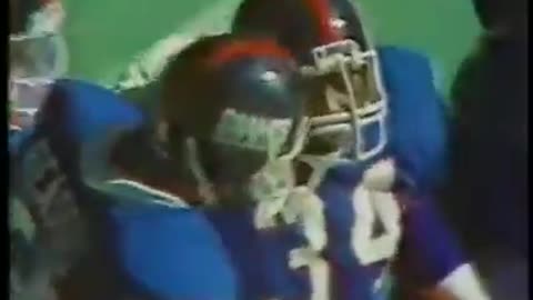 1985-12-15 New York Giants vs Dallas Cowboys Part 1