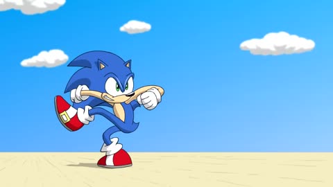 Super Mario vs Sonic the Hedgehog Animation