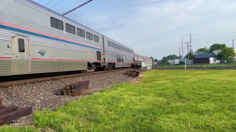 Amtrak ALC-2 Chargers on Capital Limited