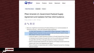 Pfizer just did the UNTHINKABLE with its Covid Meds-Redacted 23-10-23