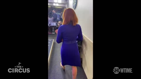 BTS : Moments before press Sec.Jen psaki 1st white house press briefing/The circus showtime 2021