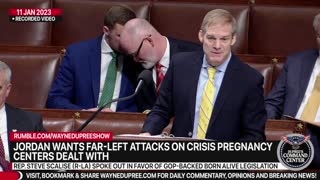 Jim Jordan brings the Freedom of Access to Clinic Entrances Act to the House Floor