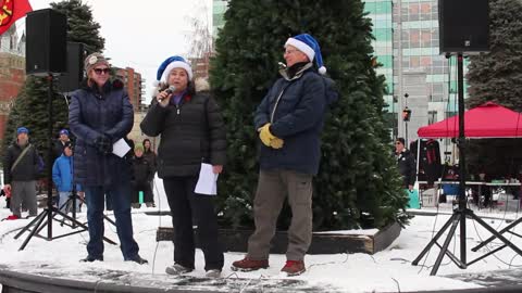 Calgary freedom rally speeches December 18, 2021