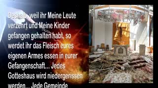 Jedes Gotteshaus niedergerissen & Jede Gemeinde verwüstet... Genau wie Shiloh 🎺 Die Trompete Gottes