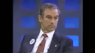 (1988) Ron Paul on Morton Downey Jr Show "At least I wouldn't be like GEORGE BUSH or the CIA dealing in DRUGS! Right Col Bo Gritz?"