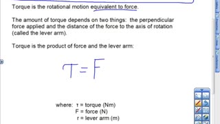 Torque Lesson